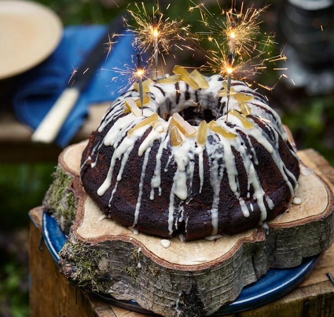 Chocolate Ginger Bundt Cake